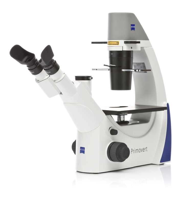 Primovert常规观察的倒置显微镜