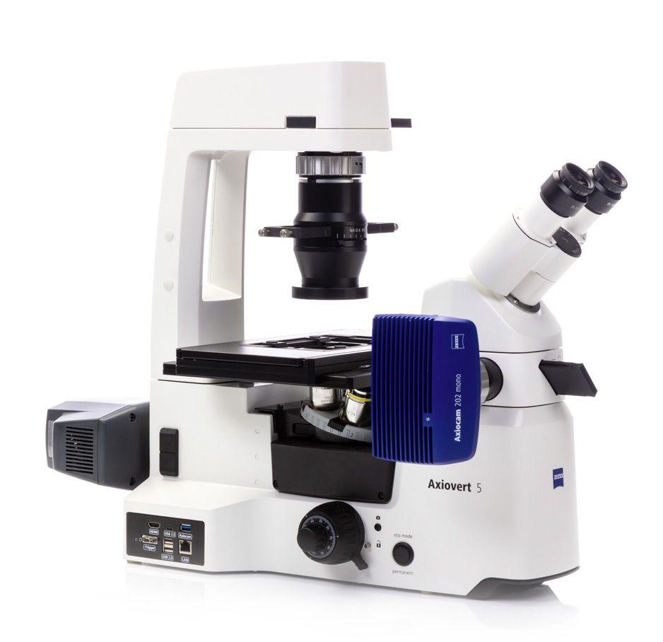 Axiovert 5 多功能应用研究级倒置显微镜